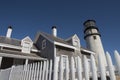 Highland Lighthouse at Cape Cod, Massachusetts Royalty Free Stock Photo
