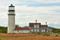 Highland Lighthouse at Cape Cod Royalty Free Stock Photo
