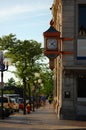 Highland park clock Royalty Free Stock Photo