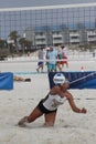 Women`s NCAA Beach Volleyball 2021 XX Royalty Free Stock Photo