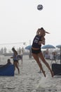 Women`s NCAA Beach Volleyball 2021 XXXIX Royalty Free Stock Photo