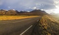 Highland road in iceland