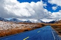 Highland road to Daocheng, China