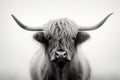 Highlands scottish animals mammal cow nature scotland Royalty Free Stock Photo