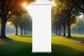 Park Party Event, Customizable Banner Template, AI Generated