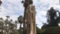 Statue of Rameses II in the open-air museum of Memphis, Egypt