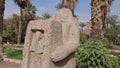 The open-air museum of Memphis, Egypt