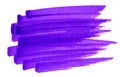 Highlight pen brush purple for marker, highlighter brush marking for headline, scribble mark stroke of highlighted pen