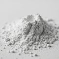Highlight the powder s texture and shape, emphasizing its fine partic Royalty Free Stock Photo