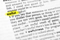 Highlighted English word `awful` and its definition in the dictionary