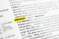 Highlighted English word & x22;election& x22; and its definition at the dictionary