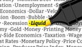 highlighter highlights word liquidity animation