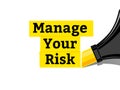 highlighter manage your risk raster