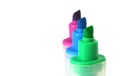 Highlighter pens Royalty Free Stock Photo