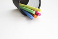 Highlighter in pens holder