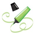 highlighter. Vector illustration decorative design Royalty Free Stock Photo