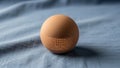 Highlighting the smooth modern design of the sphere in contrast to the soft Royalty Free Stock Photo