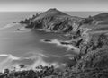 Highlights over Rocks, The Rumps, Pentire Point, Cornwall