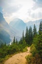 Highline Trail in Lake Louise