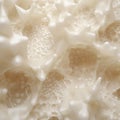 Highly Detailed Abstract Bone Texture With Cheese And Caffenol Elements