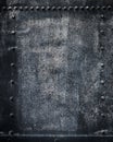 Highly detailed grunge metal background