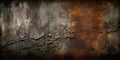 Highly Detailed Grunge Metal Background Texture With Rust and Scratches Royalty Free Stock Photo