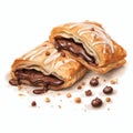 Deliciously Detailed: Realistic Illustration Of Chocolate-filled Pastries