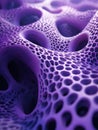 Highly Detailed Purple Fractal Microstructure Royalty Free Stock Photo