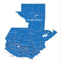 Guatemala map