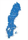 Sweden map