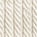 Highly Detailed White Knit Loop Cable With Illusory Wallpaper Portraits Royalty Free Stock Photo