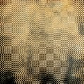 Vintage Grunge Halftone Screen Texture Royalty Free Stock Photo
