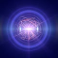 Highly magnetized rotating neutron star