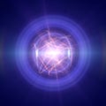 Highly magnetized rotating neutron star