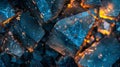 A highly magnified image of a lightresponsive material showing its gellike texture and the tered sparkles of light Royalty Free Stock Photo