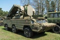 Highly mobile, low-altitude, short-range tactical surface-to-air missile system 9K33 Osa