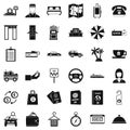 Highly profitable icons set, simple style