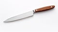 Highly Realistic Chefs Knife On White Background - Organic And Handheld