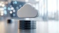 Highperformance cloud computing server infrastructure with enhanced data processing and storage capabilities Royalty Free Stock Photo