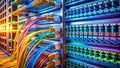 HighPerformance Fiber Optic Cables and Network Devices for Robust and Efficient Data Transmission Across Communication