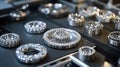 A highresolution image of gears and mechanical parts being assembled showcasing collaboration and innovation in a
