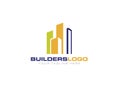 Building construction structure skyscraper architecture silhouette logo icon template