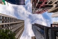 Highrise buildings in Hong Kong Royalty Free Stock Photo