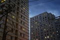 Highrise towerblocks in Vietnam