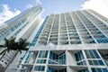 Highrise towers Edgewater Miami FL Royalty Free Stock Photo