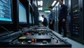 Highsecurity data center faces cybersecurity breach and unauthorized access resulting in massive data leak disaster