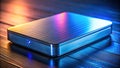 HighSpeed External Hard Drive A Robust and Reliable Professional Storage Solution for Fast Data Transfer and Secure Royalty Free Stock Photo
