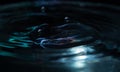 Highspeedphotography with water drops without flash in jena Royalty Free Stock Photo