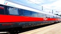 Hight-Speed Italian Train Frecciarossa by Trenitalia, Italy