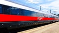 Hight-Speed Italian Train Frecciarossa by Trenitalia, Italy